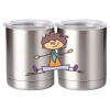 10 oz. Silver Stainless Steel Short Tumbler Thumbnail