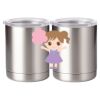 10 oz. Silver Stainless Steel Short Tumbler Thumbnail