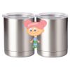 10 oz. Silver Stainless Steel Short Tumbler Thumbnail