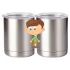 10 oz. Silver Stainless Steel Short Tumbler Thumbnail