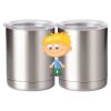 10 oz. Silver Stainless Steel Short Tumbler Thumbnail