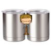 10 oz. Silver Stainless Steel Short Tumbler Thumbnail