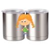 10 oz. Silver Stainless Steel Short Tumbler Thumbnail