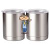 10 oz. Silver Stainless Steel Short Tumbler Thumbnail