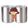 10 oz. Silver Stainless Steel Short Tumbler Thumbnail