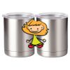 10 oz. Silver Stainless Steel Short Tumbler Thumbnail