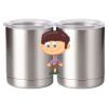 10 oz. Silver Stainless Steel Short Tumbler Thumbnail