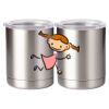 10 oz. Silver Stainless Steel Short Tumbler Thumbnail