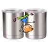 10 oz. Silver Stainless Steel Short Tumbler Thumbnail