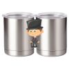 10 oz. Silver Stainless Steel Short Tumbler Thumbnail