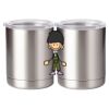 10 oz. Silver Stainless Steel Short Tumbler Thumbnail