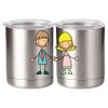 10 oz. Silver Stainless Steel Short Tumbler Thumbnail