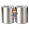 10 oz. Silver Stainless Steel Short Tumbler Thumbnail