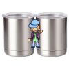 10 oz. Silver Stainless Steel Short Tumbler Thumbnail