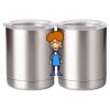 10 oz. Silver Stainless Steel Short Tumbler Thumbnail