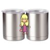 10 oz. Silver Stainless Steel Short Tumbler Thumbnail