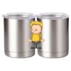 10 oz. Silver Stainless Steel Short Tumbler Thumbnail