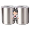 10 oz. Silver Stainless Steel Short Tumbler Thumbnail