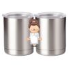 10 oz. Silver Stainless Steel Short Tumbler Thumbnail