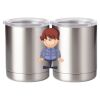 10 oz. Silver Stainless Steel Short Tumbler Thumbnail