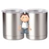 10 oz. Silver Stainless Steel Short Tumbler Thumbnail
