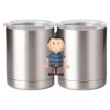 10 oz. Silver Stainless Steel Short Tumbler Thumbnail