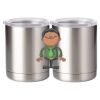 10 oz. Silver Stainless Steel Short Tumbler Thumbnail