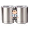 10 oz. Silver Stainless Steel Short Tumbler Thumbnail