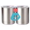 10 oz. Silver Stainless Steel Short Tumbler Thumbnail