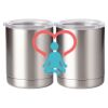10 oz. Silver Stainless Steel Short Tumbler Thumbnail