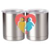 10 oz. Silver Stainless Steel Short Tumbler Thumbnail