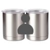 10 oz. Silver Stainless Steel Short Tumbler Thumbnail
