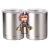 10 oz. Silver Stainless Steel Short Tumbler Thumbnail