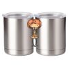 10 oz. Silver Stainless Steel Short Tumbler Thumbnail