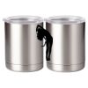 10 oz. Silver Stainless Steel Short Tumbler Thumbnail