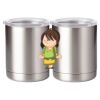10 oz. Silver Stainless Steel Short Tumbler Thumbnail