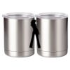10 oz. Silver Stainless Steel Short Tumbler Thumbnail