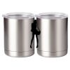 10 oz. Silver Stainless Steel Short Tumbler Thumbnail