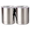 10 oz. Silver Stainless Steel Short Tumbler Thumbnail