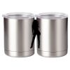 10 oz. Silver Stainless Steel Short Tumbler Thumbnail