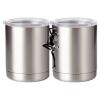 10 oz. Silver Stainless Steel Short Tumbler Thumbnail