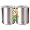 10 oz. Silver Stainless Steel Short Tumbler Thumbnail