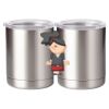 10 oz. Silver Stainless Steel Short Tumbler Thumbnail