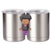 10 oz. Silver Stainless Steel Short Tumbler Thumbnail