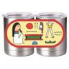 10 oz. Silver Stainless Steel Short Tumbler Thumbnail