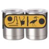 10 oz. Silver Stainless Steel Short Tumbler Thumbnail