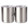 10 oz. Silver Stainless Steel Short Tumbler Thumbnail