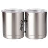 10 oz. Silver Stainless Steel Short Tumbler Thumbnail