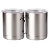10 oz. Silver Stainless Steel Short Tumbler Thumbnail