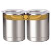 10 oz. Silver Stainless Steel Short Tumbler Thumbnail
